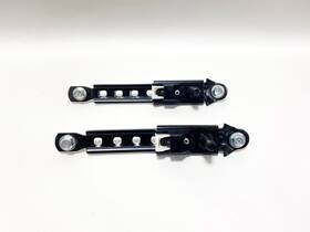 878249pf0a Nissan 13-20 Pathfinder Front Right Left Side Seatbelt Heigh Adjuster Set 2 Oem