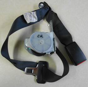 88843-zx78b Nissan Genuine 2011-2014 Maxima Rear Center Seat Belt And Retractor Assembly Black