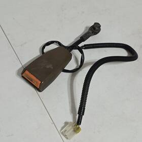 Nsb1055 Nissan 84-89 300zx Front Right Rh Seat Belt Buckle Assembly Brown Oem