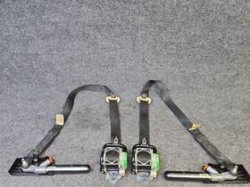 Ti-g306 Nissan 13-17 Altima Front Seat Belts Retractor Driver Passenger Set Black Lh Rh
