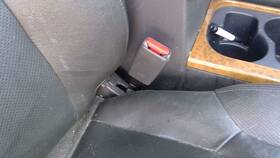 86842ea081 Nissan Trucks 05-10 Pathfinder Passenger Right Front Seat Belt Buckle Female Receiver Graphite