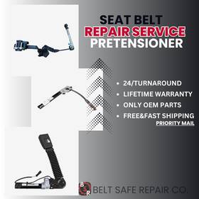 0020002 Oem Seat Belt Buckle Repair For Jeep After Accident