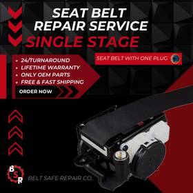 09986 Oem Seat Belt Repair Service For Jeep Wrangler Single Stage