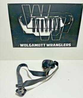 55217081 Oem 92-95 Jeep Yj Wrangler Driver Front Left Male Retractor Seat Belt And Bolt