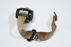 72117245611 Original Factory Genuine Rear Middle Center Upper Seat Belt Force Limiter Unit Oem Bmw E90 Beige