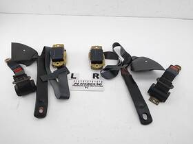 100164829 Pontiac Firebird Pair Of Rear Seatbelt Buckles And Retractors Fits 1982-1992 82