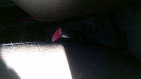 19149911 Pontiac 2007-2009 Torrent Driver Left Front Seat Belt Buckle Receiver Black 19c