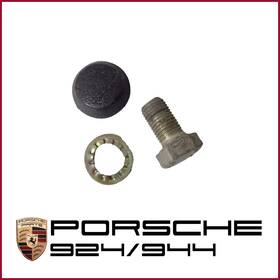 90180311921 Porsche 911 924 944 Seat Belt Bolt With Cap Lower Front Mounting Cover