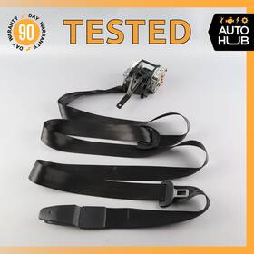 95880300110 Porsche 11-18 Cayenne 958 Front Left Driver Side Seat Belt Black Oem