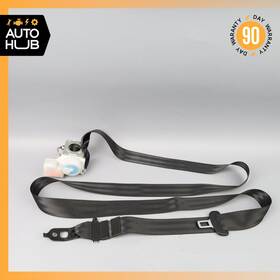 95880305310 Porsche 11-18 Cayenne Turbo 958 Rear Center Side Seat Belt Black Oem