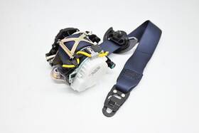 97080303401 Porsche 10-16 Panamera Front Right Passenger Seat Belt Retractor Strap Blue Oe