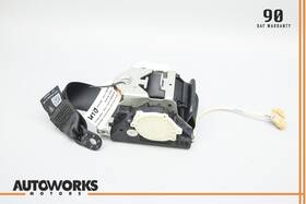 97080303501 Porsche 10-16 Panamera Hybrid S Rear Left Side Seat Belt Retractor Black Oem