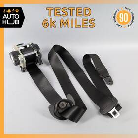 971857705a Porsche 17-23 Panamera 971 4s Front Left Driver Side Seat Belt Black Oem 6k