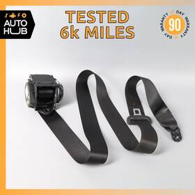 971857805b Porsche 17-23 Panamera 971 4s Rear Right Or Left Side Seat Belt Black Oem 6k