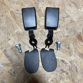 99680316600-23452 Porsche 1999-2012 911 996 Rear Seat Belt Buckles Set Left Right Trim And Bolt