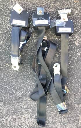 Fe200727ha-10 Qstraint Sure Lok Lot Of 3 Q Straint Occupant Restraint W Height Adjustment