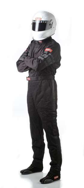 110008rqp Racequip Black Suit Single Layer Xxx-large