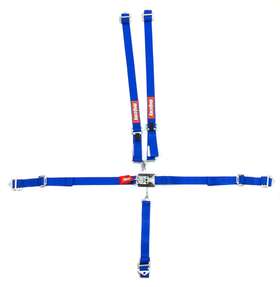 709029rqp Racequip 5pt Harness Set Jr Ll Blue