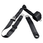 Rb-6573mustkt-blk-bu Retrobelt Products Mustang Seat Belts