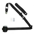 Rb-blk-euro3pteu Retro Belt Usa Seat Harness Retractable Toyota Jeep Vw Ford