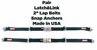 Rdn55001cc Rzr New Pair Latch Link Seat Belt Point Clip Snap