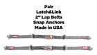 Rdn55001f 6005 Kit Car New Pair Latch Link Seat Belt Point Clip
