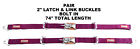 Rdn745500p Utv Pair Latch Link Seat Belt Point Racing Lap Belts
