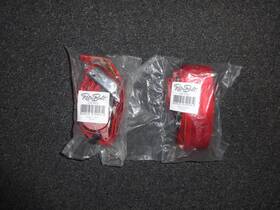 259-brd Retro Belt #259-brd Seat Set Pair Retro-belt Retractable Aviation Style Lift Buckle Red #259