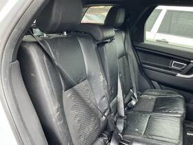 212.rv1418 Rover Discovery Sport 2018 Driver Left Rear Seat Belt Dark Gray Second Row 828111