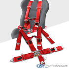 Rsb-5ptr Carpartsinnovate Red Straps Sfi Latch Link Pull Down Racing Harness