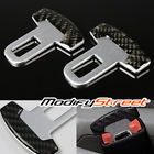 Sbb-5203-cf Modifystreet Real Carbon Fiber Seat Belt Buckle Safety Insert Alarm