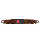Sbp-1201-74-3004-brown Seat Belts Plus Lap Belt Push Button Release Inch Brown