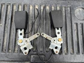 1268603269 Seat Mercedes W126 Belt Buckles Pair Driver Passenger Front 1268603269 Seat Mercedes W126 Belt Buckles Pair Driver Passenger Front