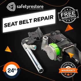 000078 Seat Belt Repair For Chevy Dual Seatbelt Pretensioner Rebuild Recharge Service