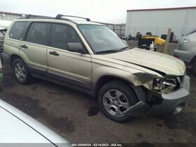 212.su1s03 Subaru Forester 2003 Seat Belt Rear 1292263
