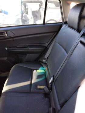 6024605 Subaru Used Rear Seat Belt Fits 2012 Impreza Grade A