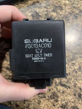 83013ac010 Subaru 1996-1999 Legacy Outback Seat Belt Timer Unit Oem