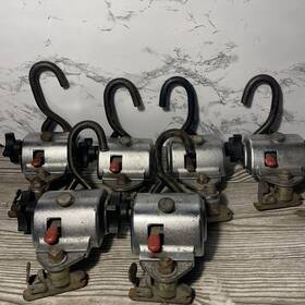 Al700855s Sure-lok Lot Of 6 Titan Retractor S-hook Wheelchair Restraints Rh And Lh With Belts