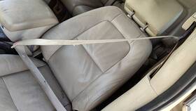 25873107 Suzuki 07-08 Grand Vitara Xl-7 Driver Left Front Seat Belt Retractor Oem Shoulder Tan