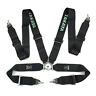 71000-h2 Takata Genuine Point With Camlock Racing Seat Belt Harness Black