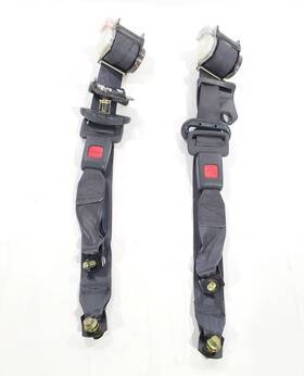 212.to1k90 Toyota 1990 Celica Oem Pair Of Rear Retractors And Buckles