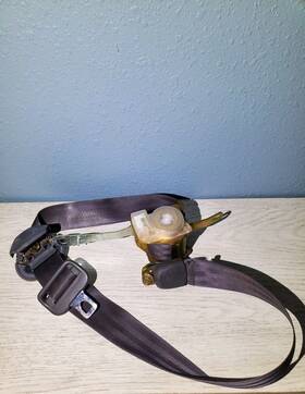 50145ve Toyota 92 93 94 95 96 1995 Camry Left Driver Front Seat Belt Retractor Gray