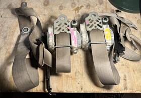 55163 Toyota 55181 55179 2006 - 2010 Sienna Right Passenger Left Driver Side Seat Belt Gray Oem