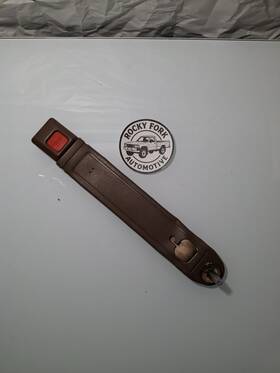 6253789101 Toyota 84-88 Pickup 4runner Right Passenger Seat Belt Buckle Receiver Brown 6253789101 Toyota 84-88 Pickup 4runner Right Passenger Seat Belt Buckle Receiver Brown