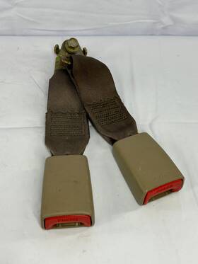 730400c011 Toyota 2000-2006 Tundra Extended Cab Rear Seat Belt Receivers Oem
