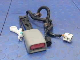 7323002590c0 Toyota 14-19 Corolla Sedan Front Seat Belt Buckle Right Passenger Side Gray Oem