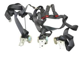 Toyota 73360-02191-b1 2007 Corolla Rear Seat Belt Retractor And Buckle 3pcs Oem