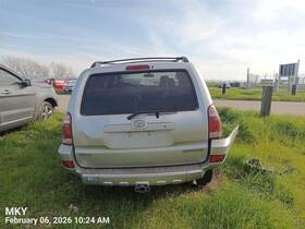 7337035240b0 Toyota 4 Runner 2007 Seat Belt Rear 9655040