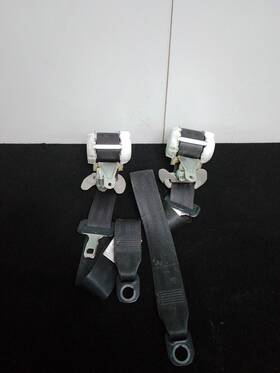 7q2430 Toyota 06-12 Rav4 Rear Lh&rh Seat Belt Gray Pair Oem