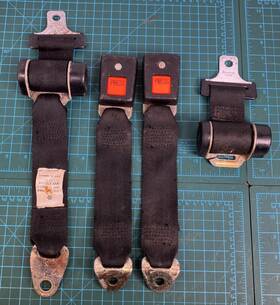 1118577390 Volkswagen Vtg 1973-79 Vw Seat Belts Set Oem Germany Front Rear Beetle Bus Repa 1118577390 Volkswagen Vtg 1973-79 Vw Seat Belts Set Oem Germany Front Rear Beetle Bus Repa